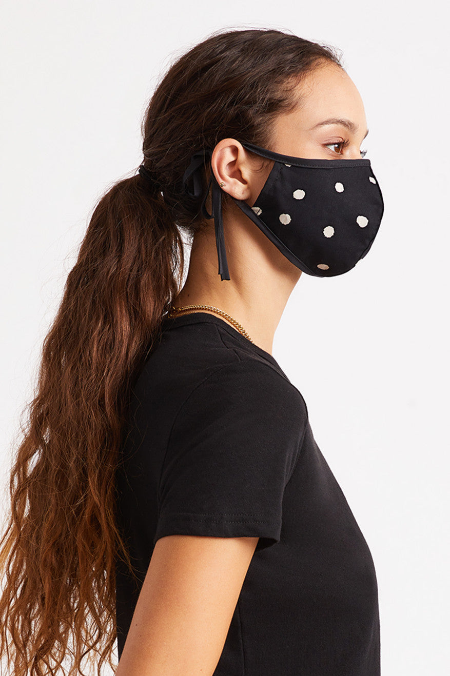 Brixton Lette Antimicrobial Maske Unisex Sort | 6782LGDPT