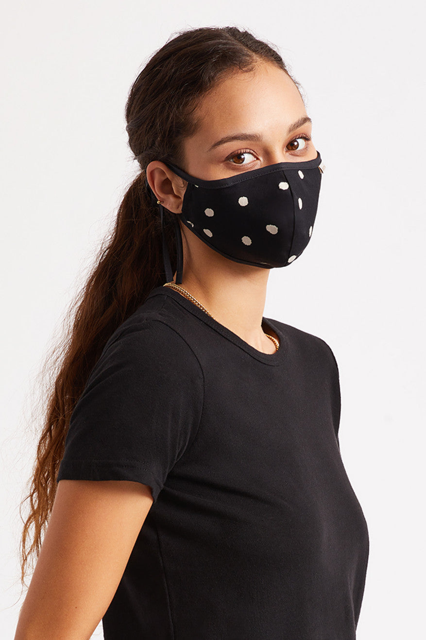 Brixton Lette Antimicrobial Maske Unisex Sort | 6782LGDPT