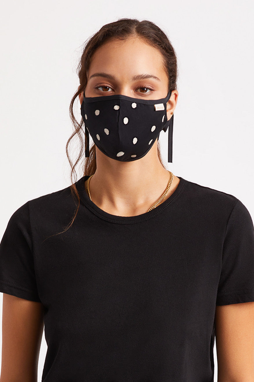 Brixton Lette Antimicrobial Maske Unisex Sort | 6782LGDPT