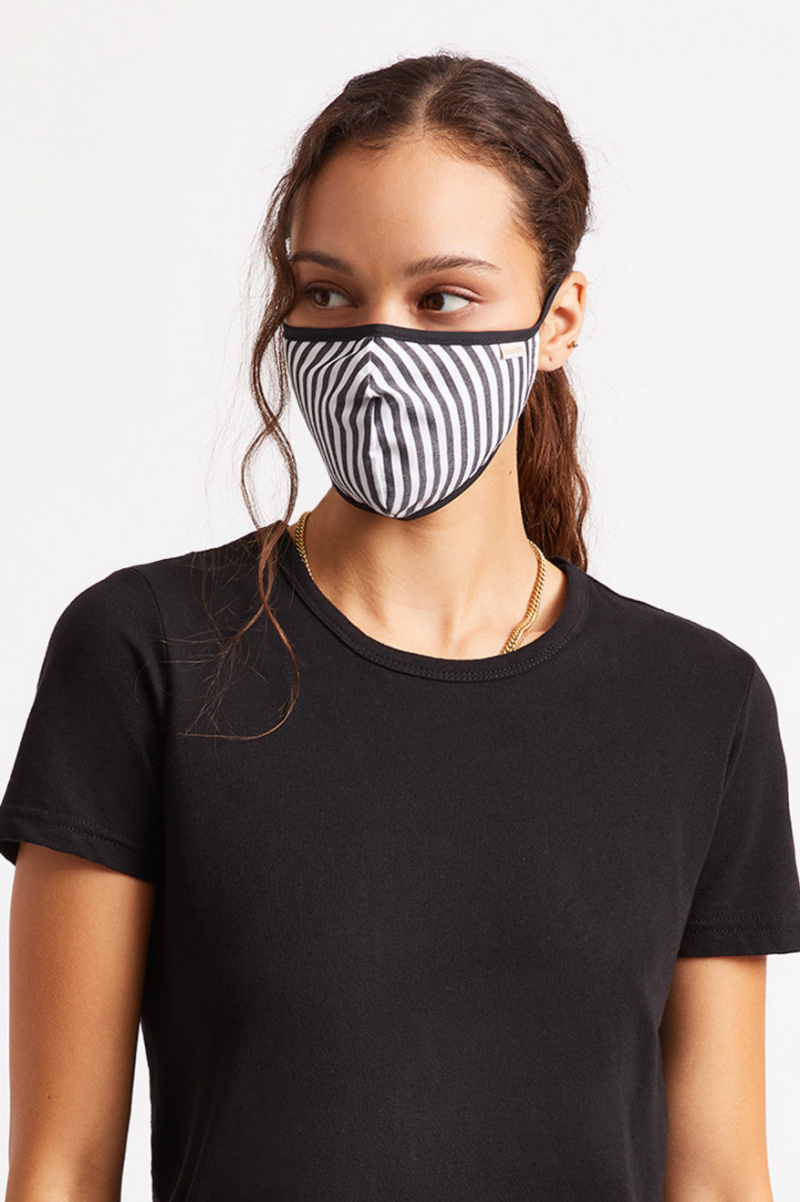 Brixton Lette Antimicrobial Maske Unisex Sort | 7235VMZFK