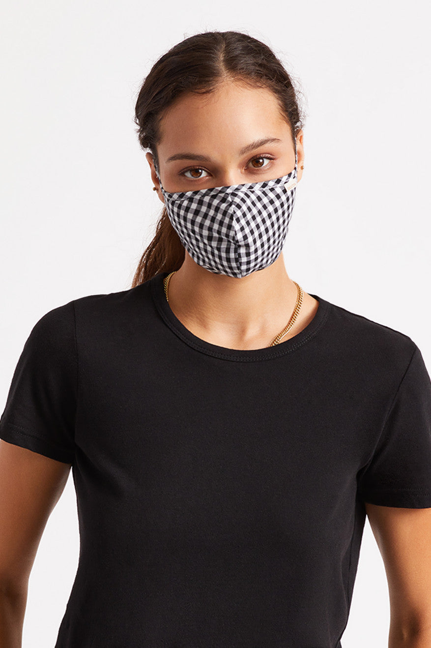 Brixton Lette Antimicrobial Maske Unisex Sort | 9621HUGCD