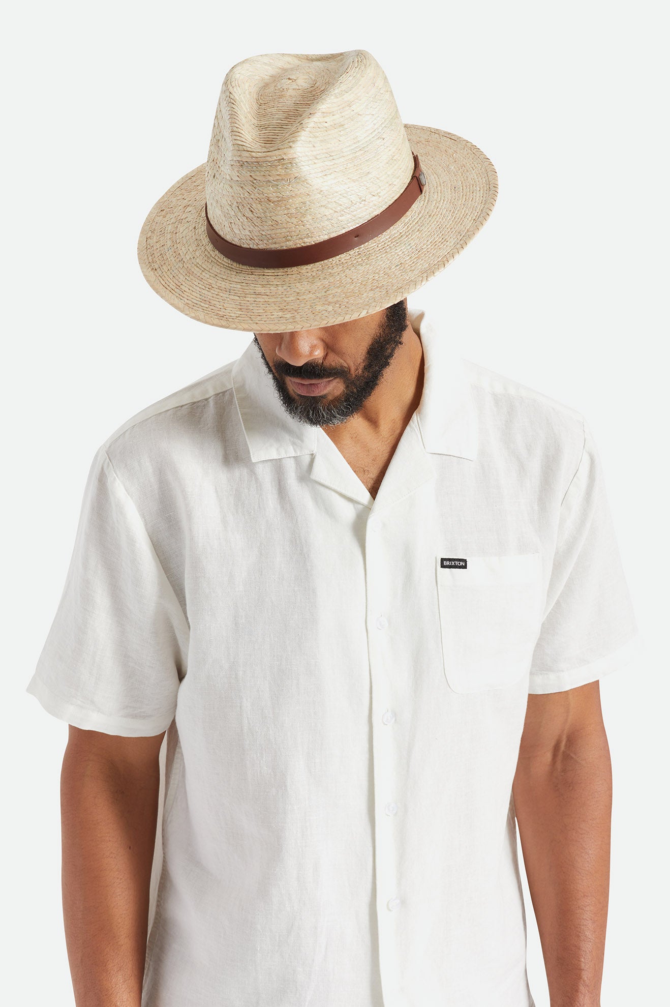 Brixton Messer Fedora Stråhatte Dame Beige | 2574IAWMJ