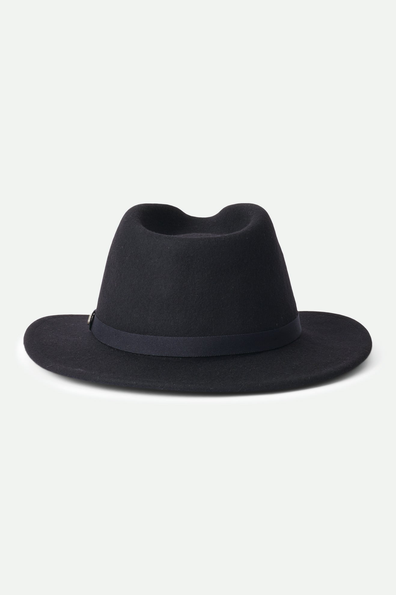 Brixton Messer Packable Fedora Fedoras Dame Sort | 4186YZXWA