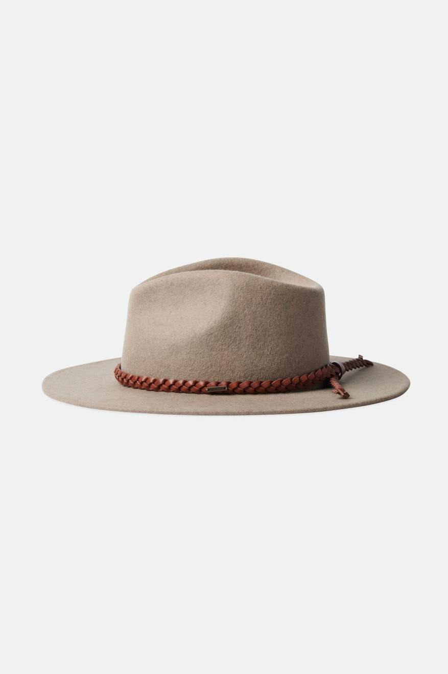 Brixton Messer Western Fedora Fedoras Dame Beige | 6012TJWID