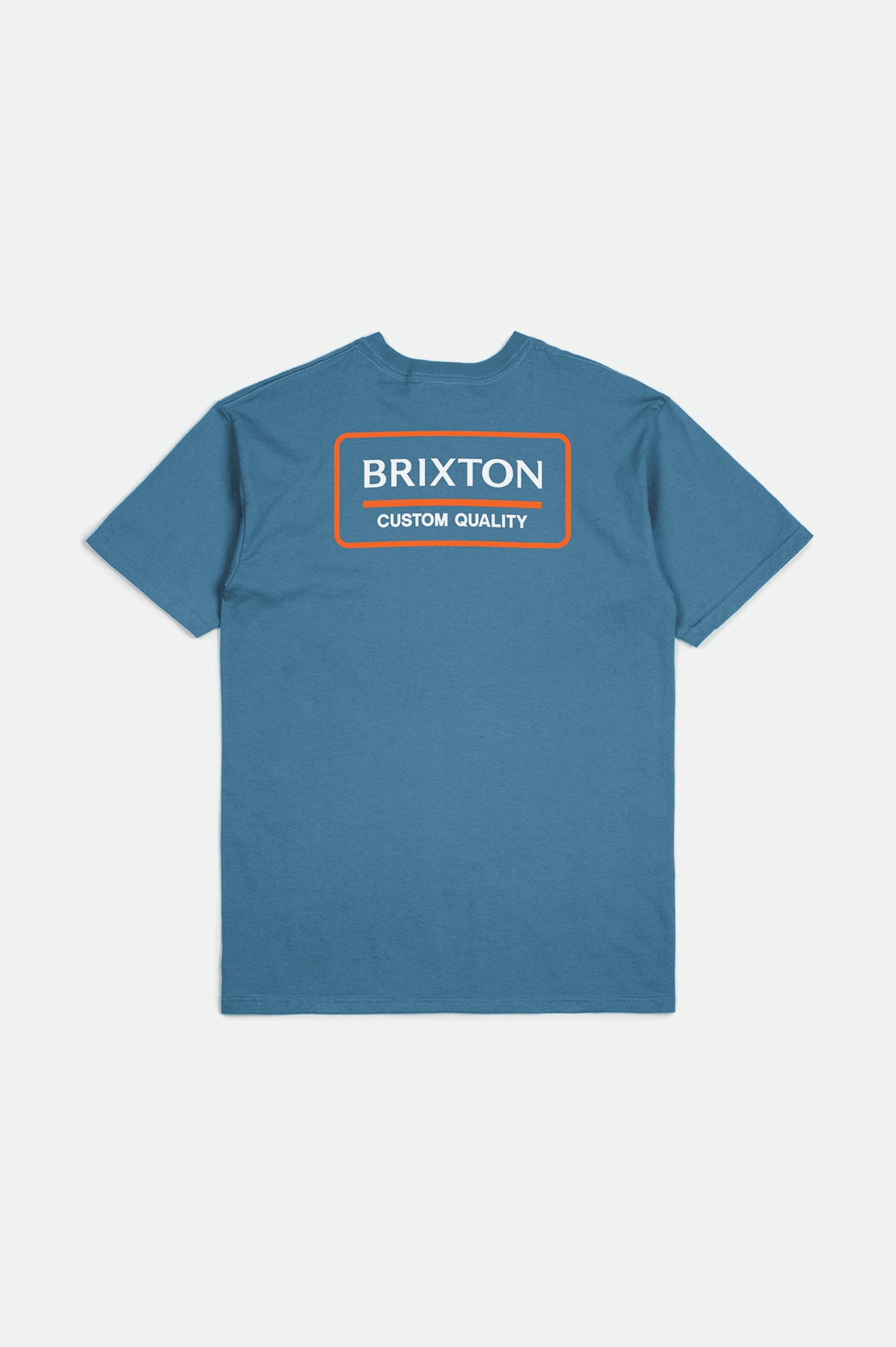 Brixton Palmer Proper S/S Standard Toppe Herre Blå | 1276ORMTQ