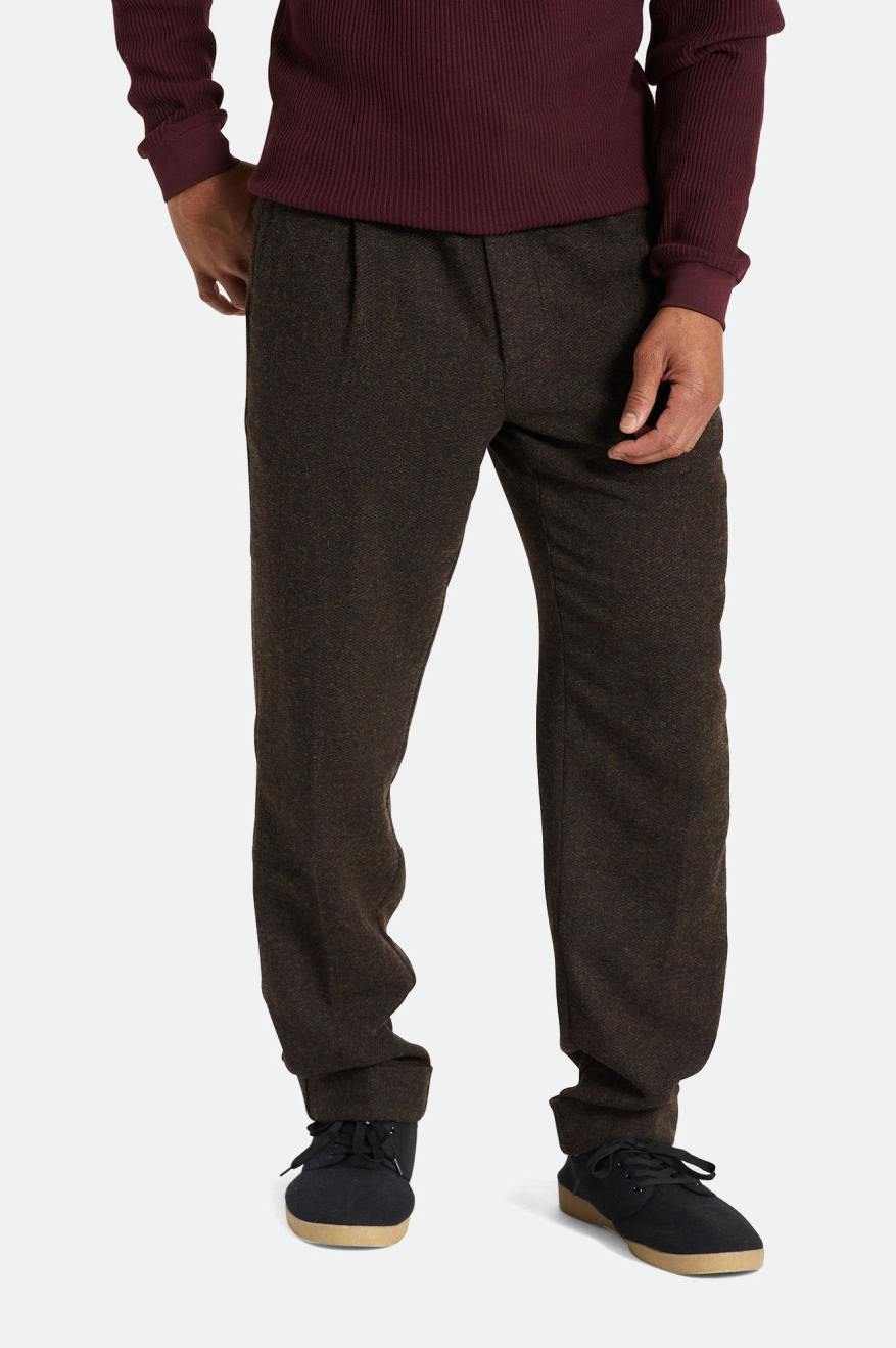 Brixton Regent Reserve Trouser Bukser Herre Brune | 2456IFPVU