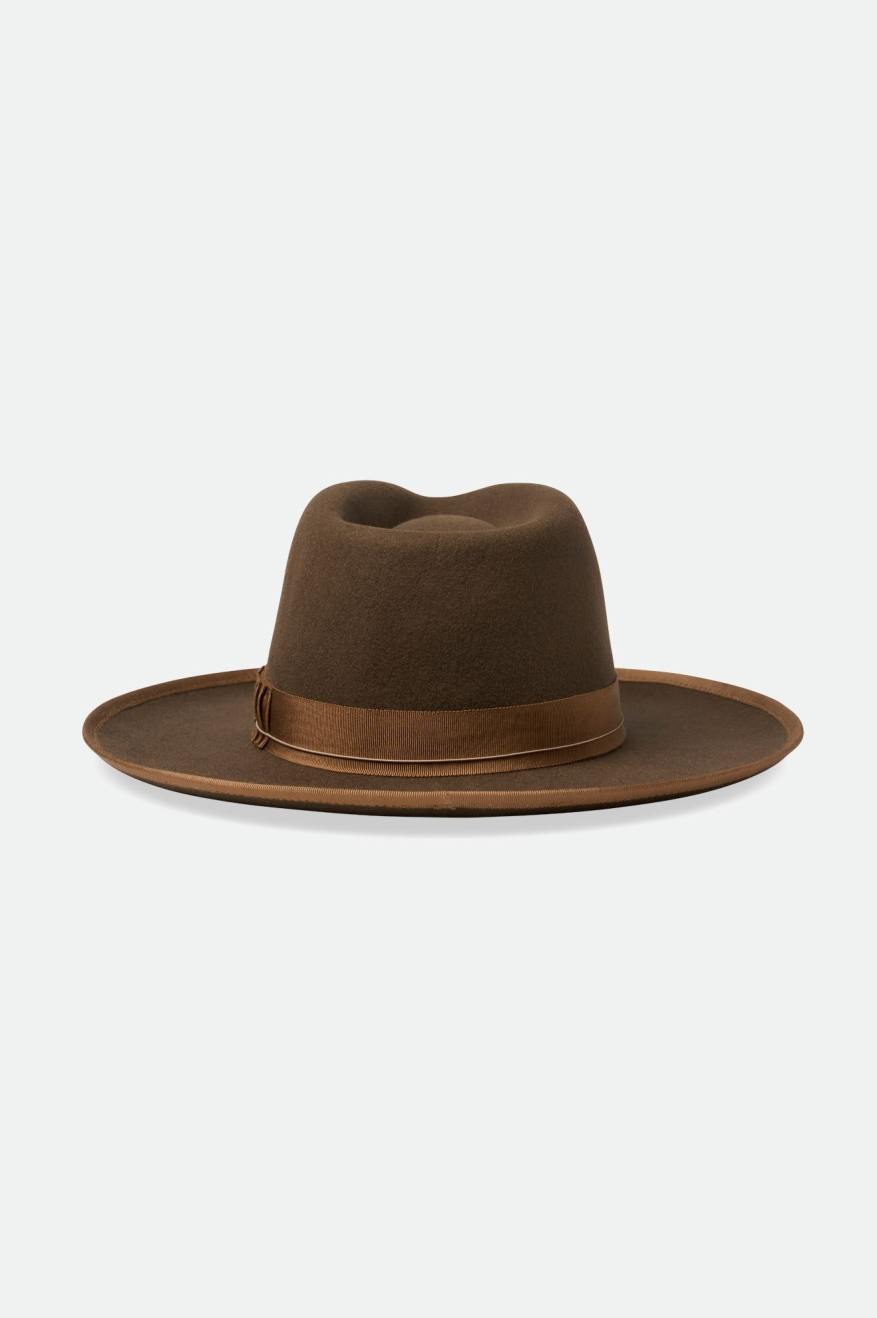 Brixton Reno Fedora Fedoras Dame Brune | 2345NDPTS