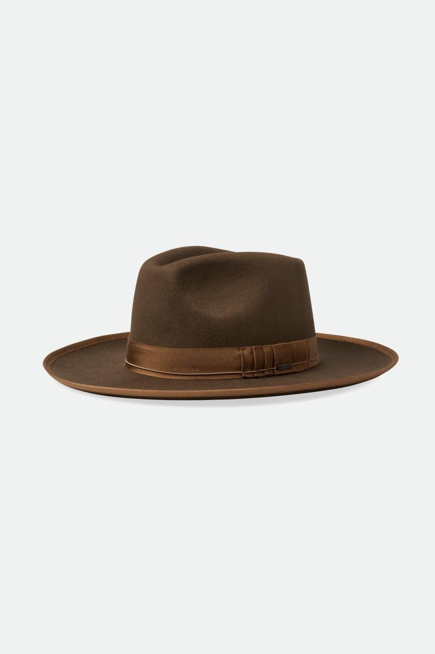 Brixton Reno Fedora Fedoras Dame Brune | 2345NDPTS