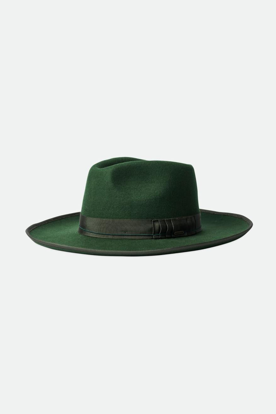 Brixton Reno Fedora Fedoras Dame Grøn | 3465VXYJH