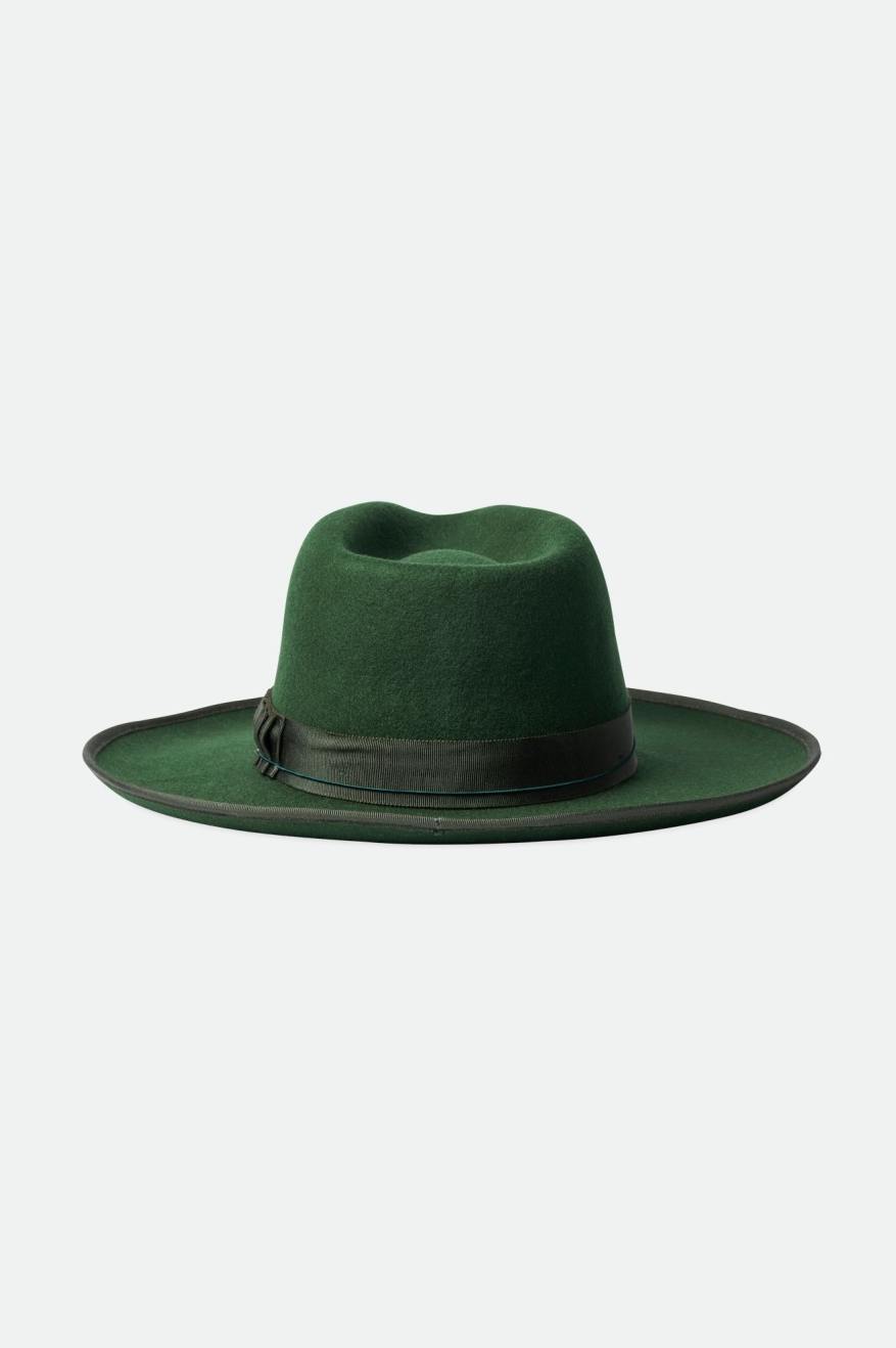 Brixton Reno Fedoras Herre Grøn | 7142BXKDP