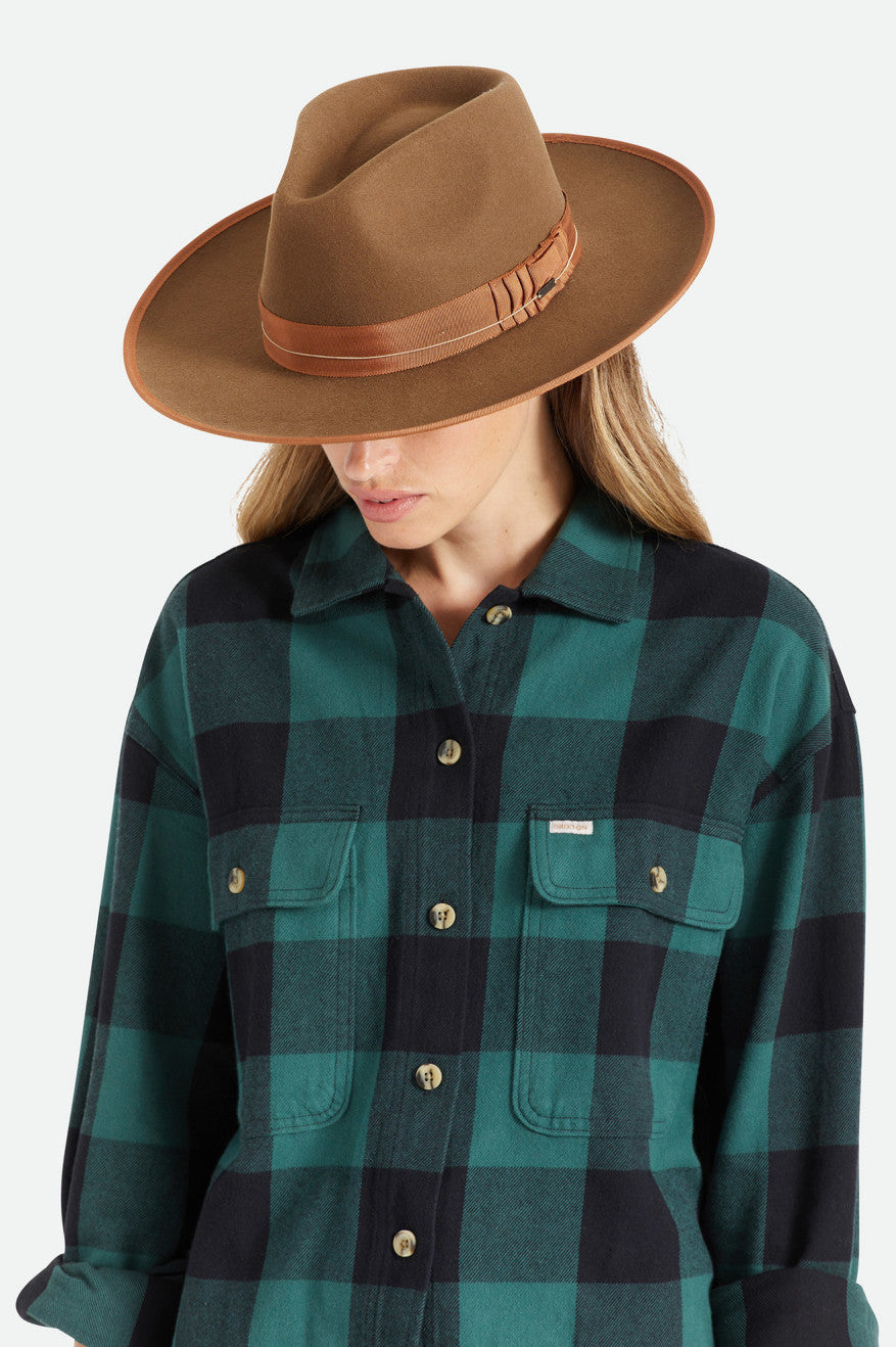 Brixton Reno Fedoras Herre Kaffe | 5806IGKWT