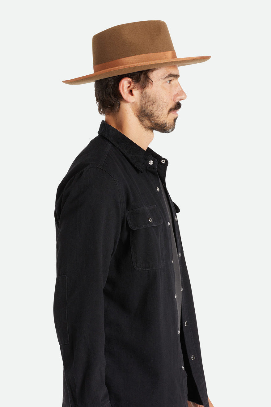 Brixton Reno Fedoras Herre Kaffe | 5806IGKWT