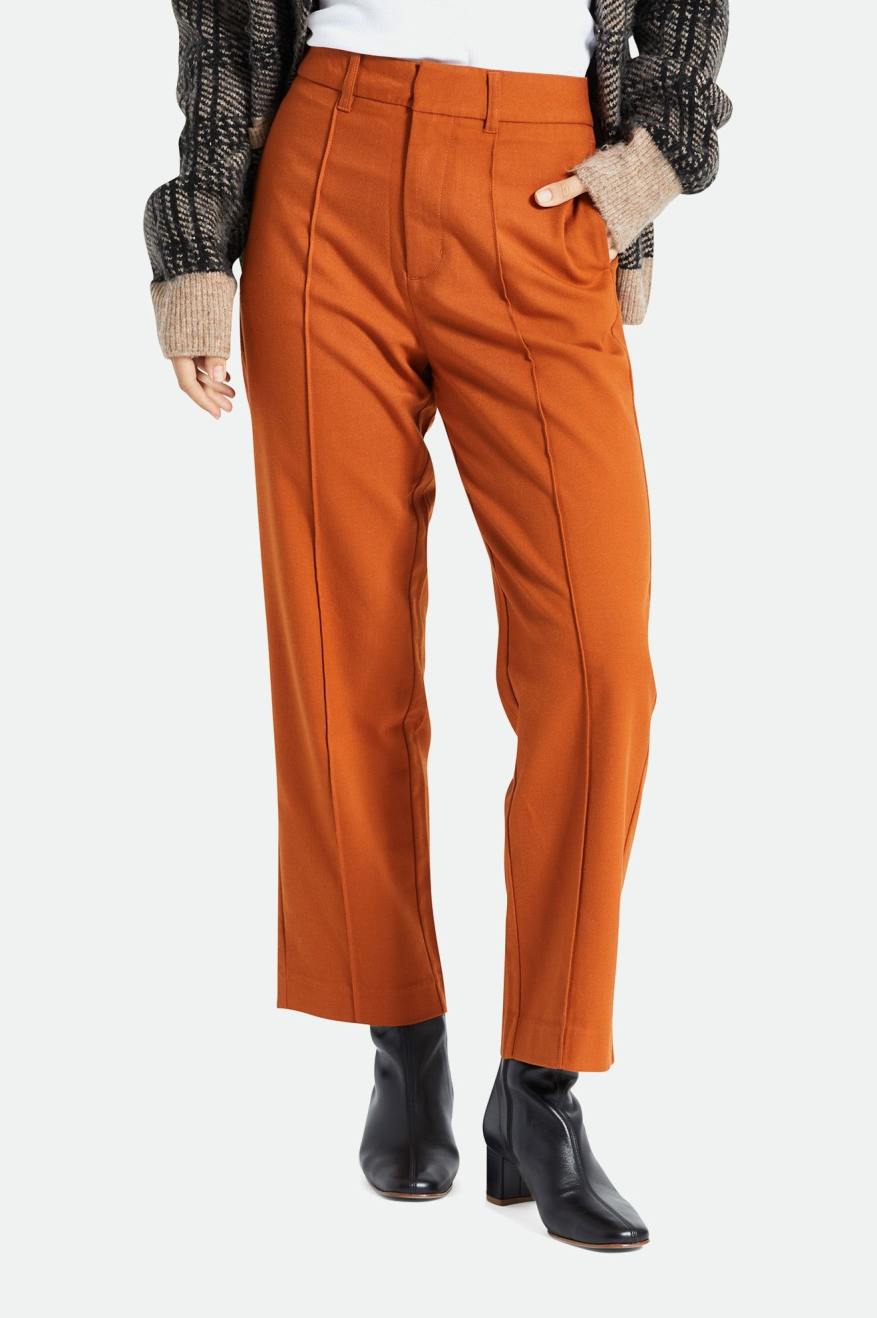 Brixton Retro Trouser Underdele Dame Orange | 5316QSZCY