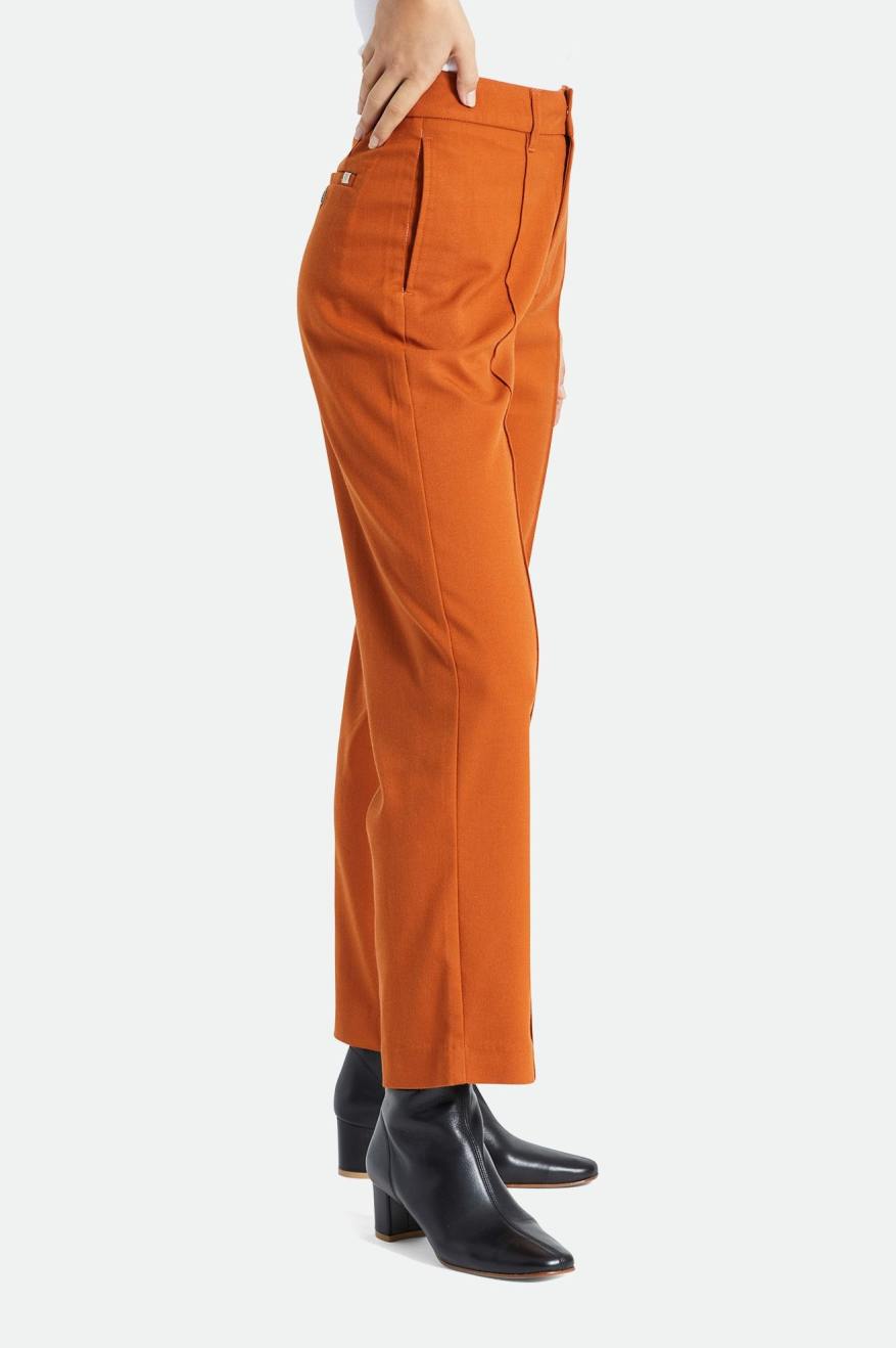 Brixton Retro Trouser Underdele Dame Orange | 5316QSZCY