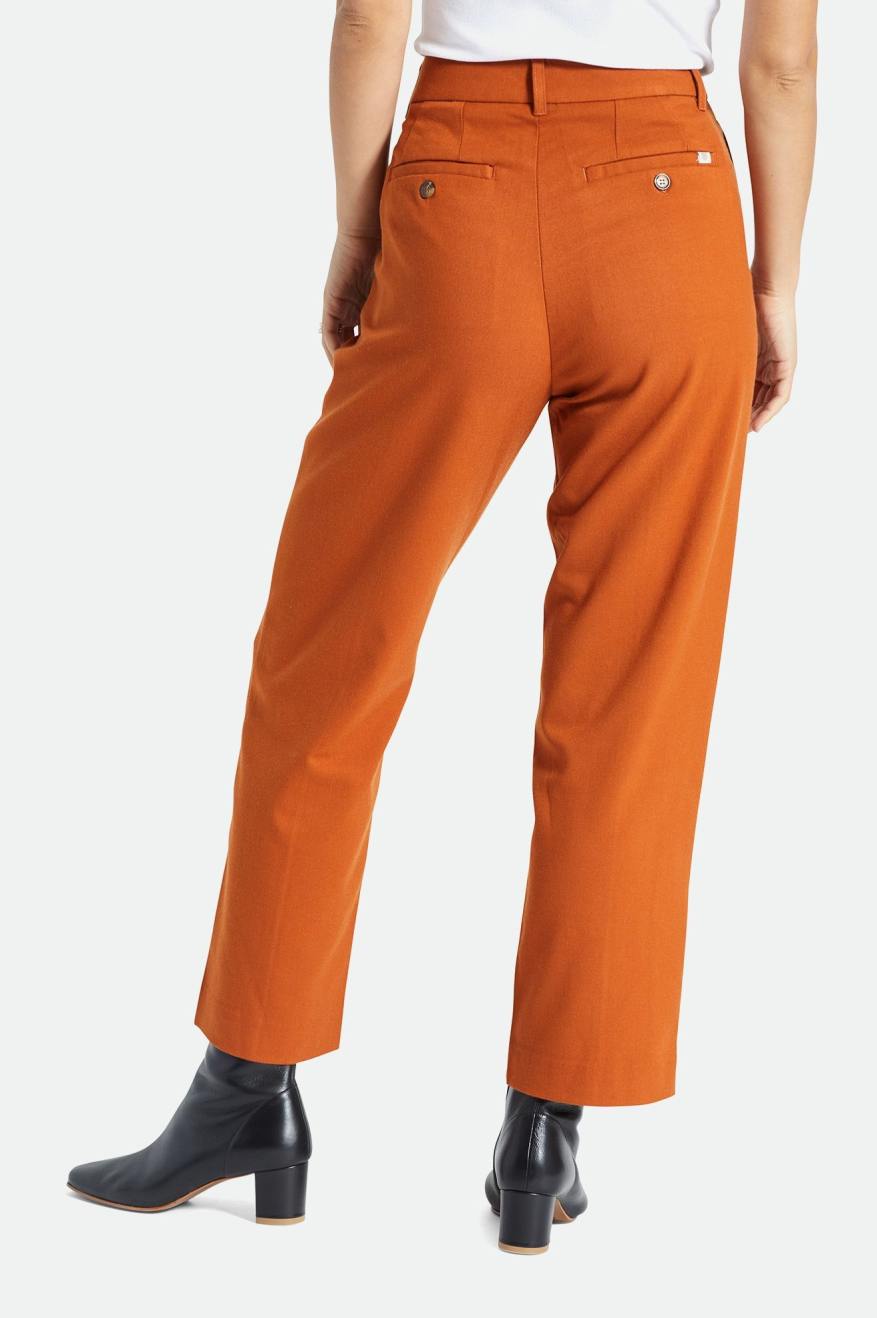 Brixton Retro Trouser Underdele Dame Orange | 5316QSZCY