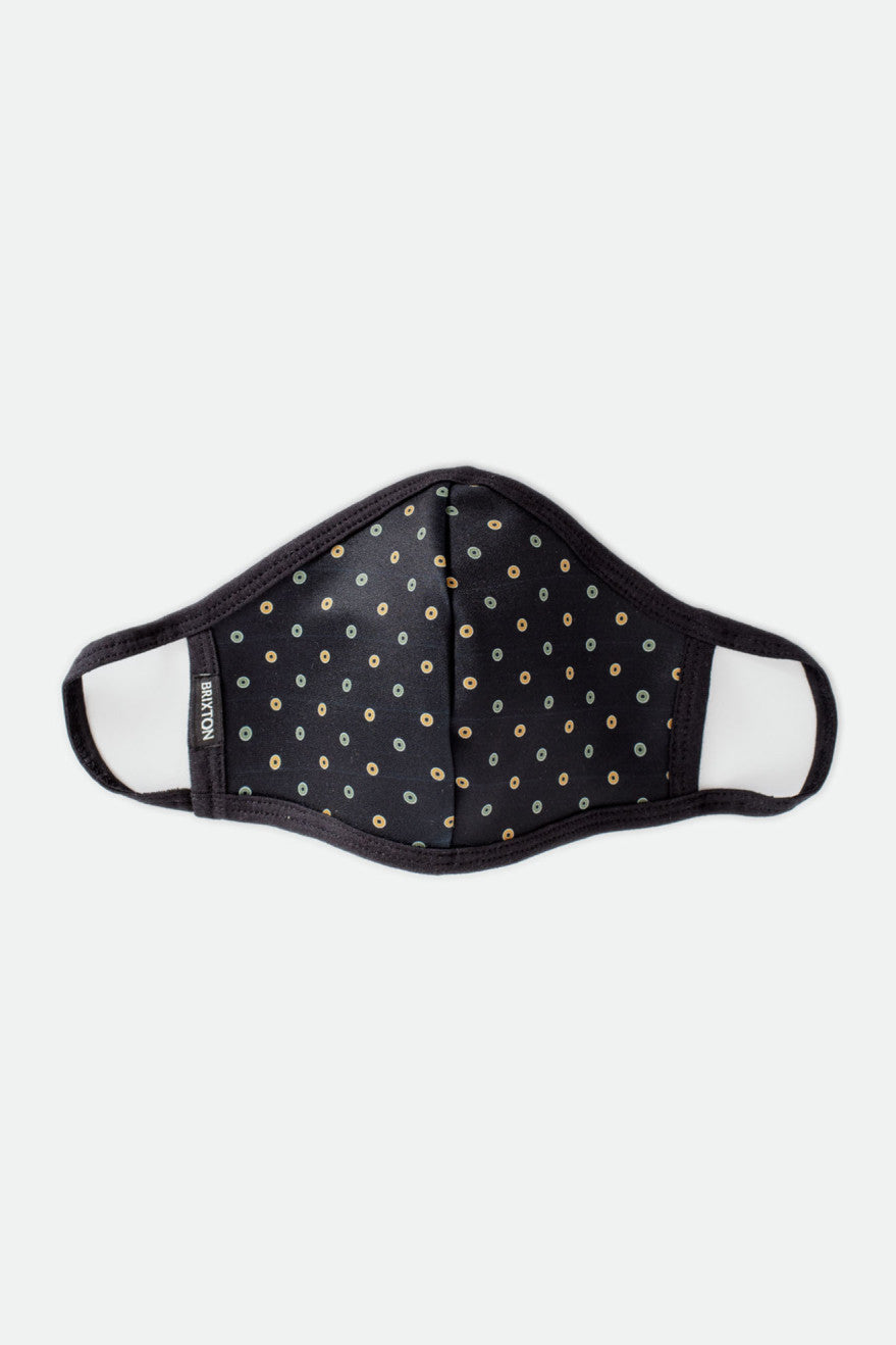 Brixton Reversible Maske Unisex Sort | 7539ZHWNO