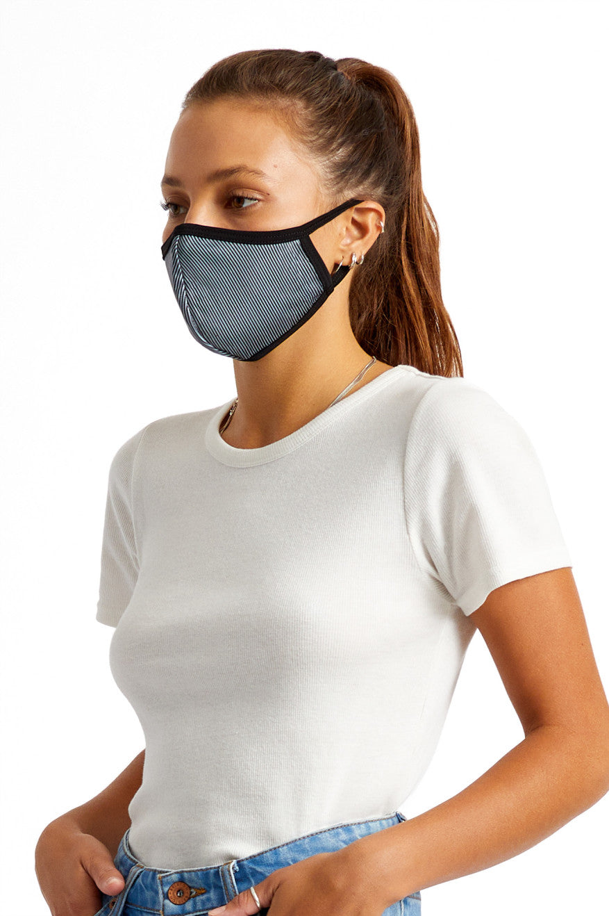 Brixton Reversible Maske Unisex Sort | 8603KXEZJ