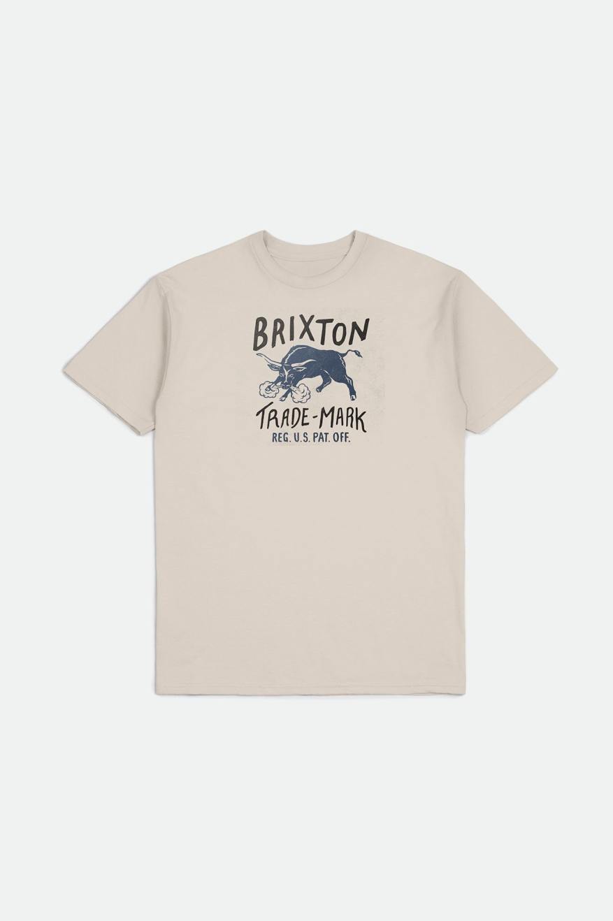 Brixton Roxboro S/S Standard Toppe Herre Hvide | 0318BTKSX