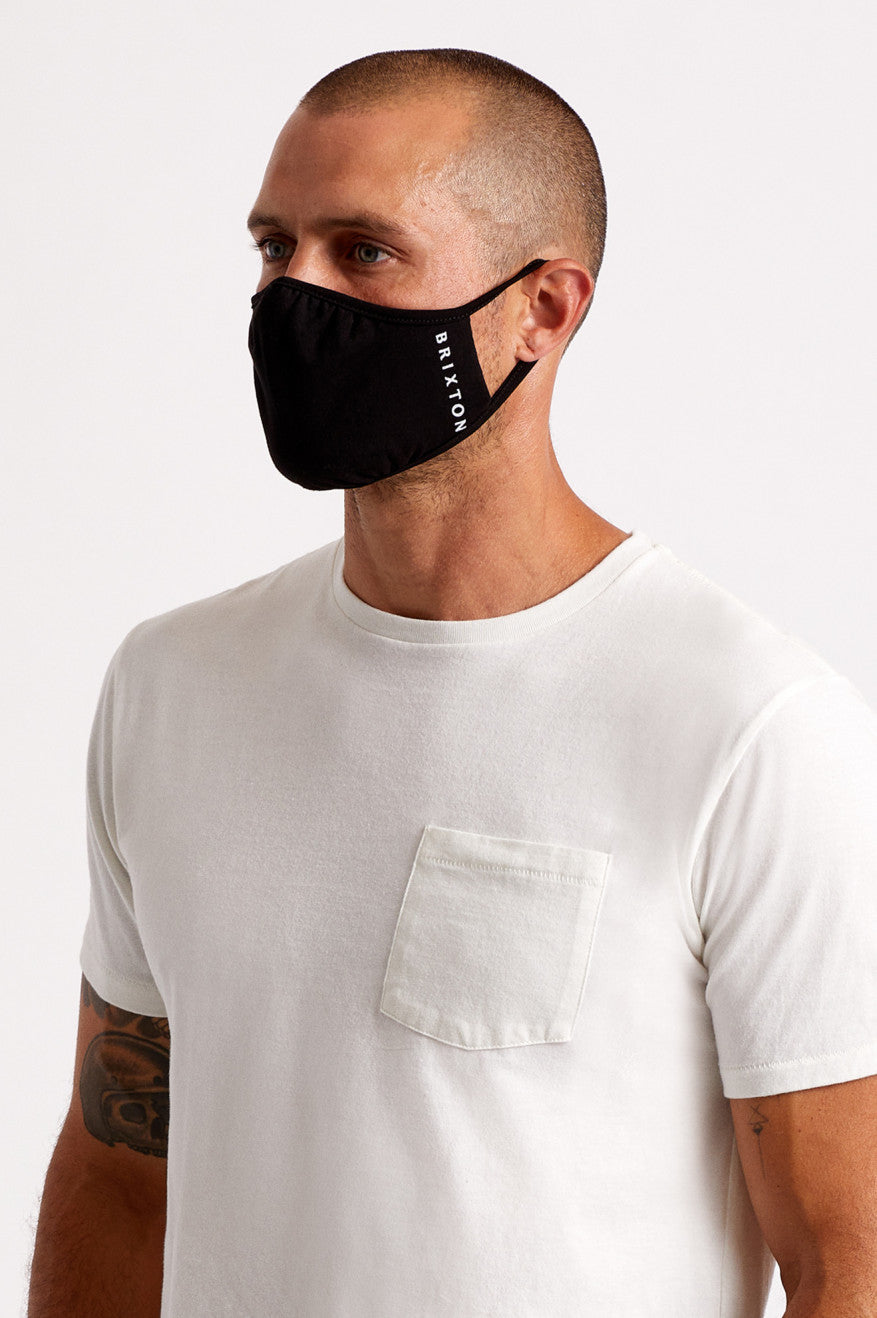 Brixton Tee Maske Unisex Sort | 5904ODUXF