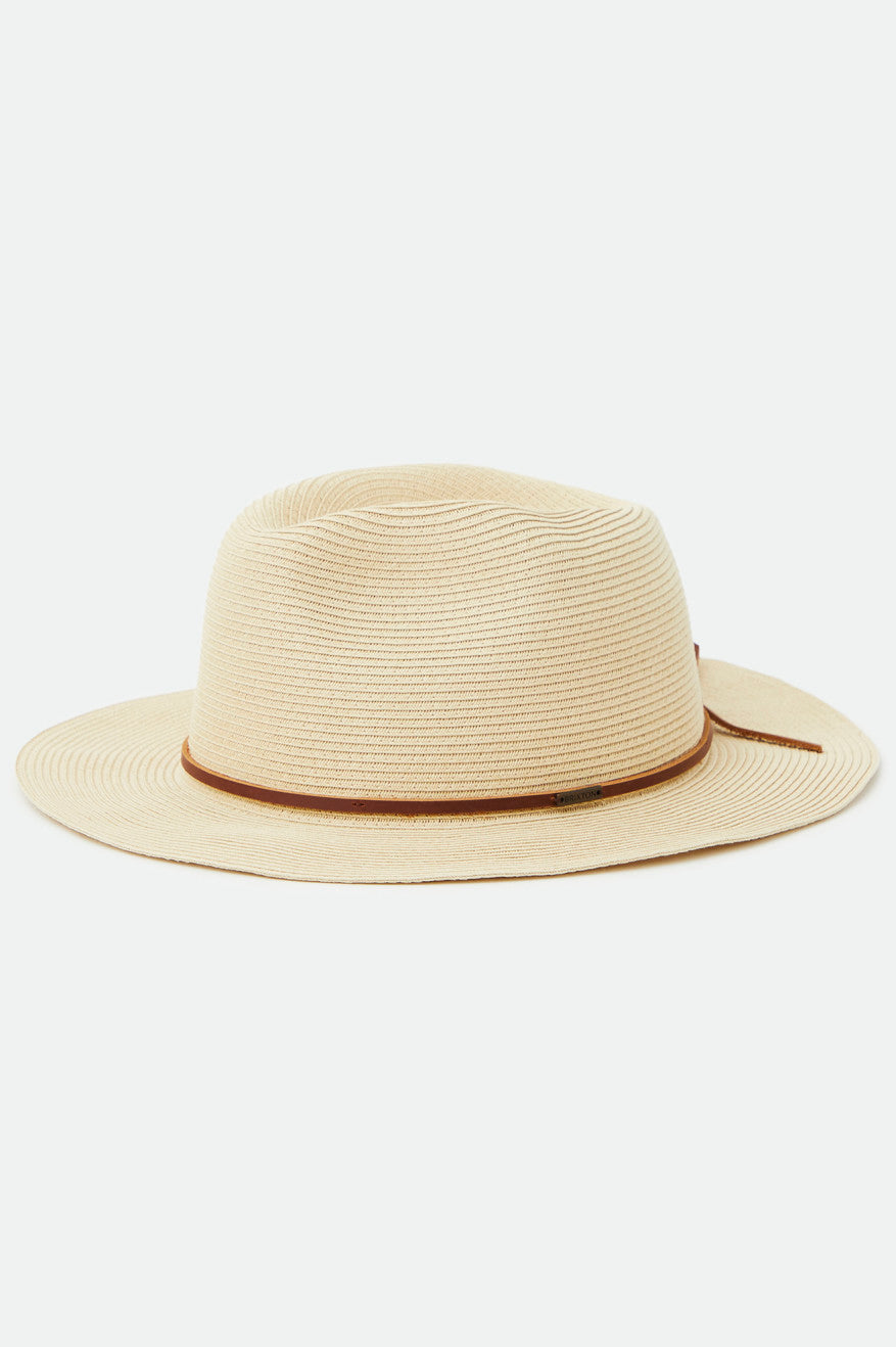 Brixton Wesley Packable Fedora Hat Herre Brune | 8562VHURL