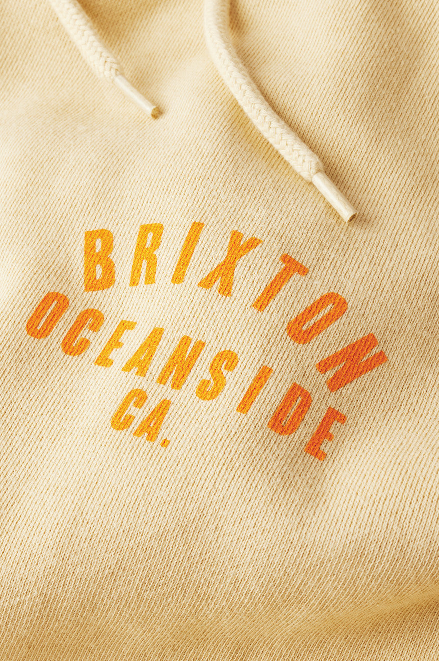 Brixton Woodburn Oceanside Fleece Hættetrøje Herre Orange | 4257KVBPU