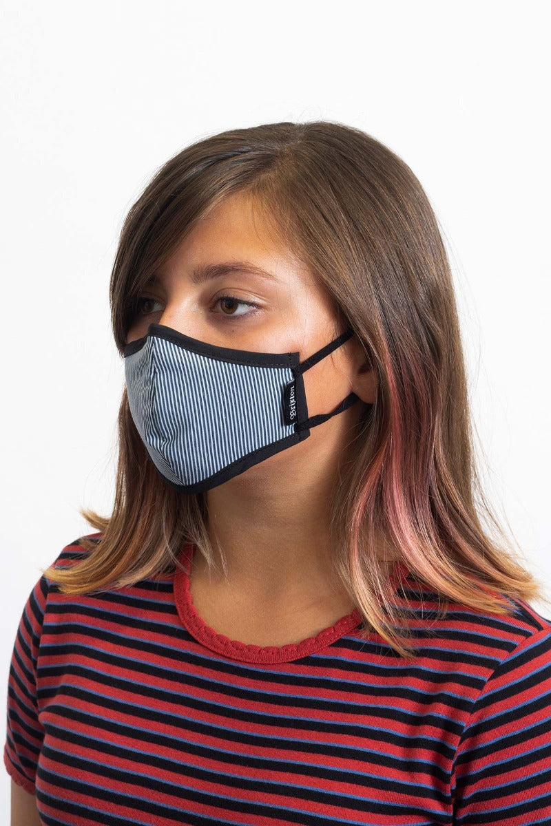 Brixton Youth Antimicrobial Maske Unisex Blå | 4780JQPEI