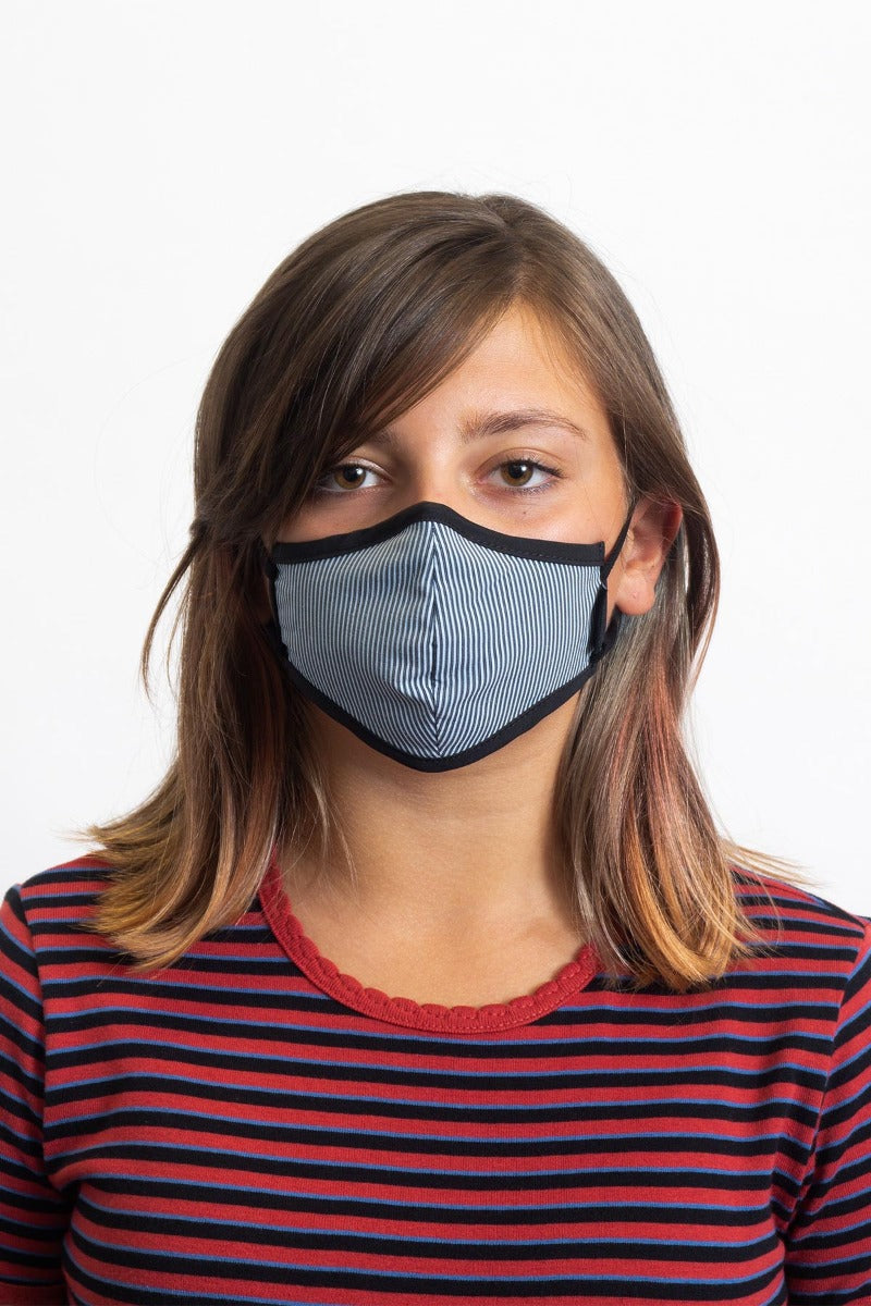 Brixton Youth Antimicrobial Maske Unisex Blå | 4780JQPEI