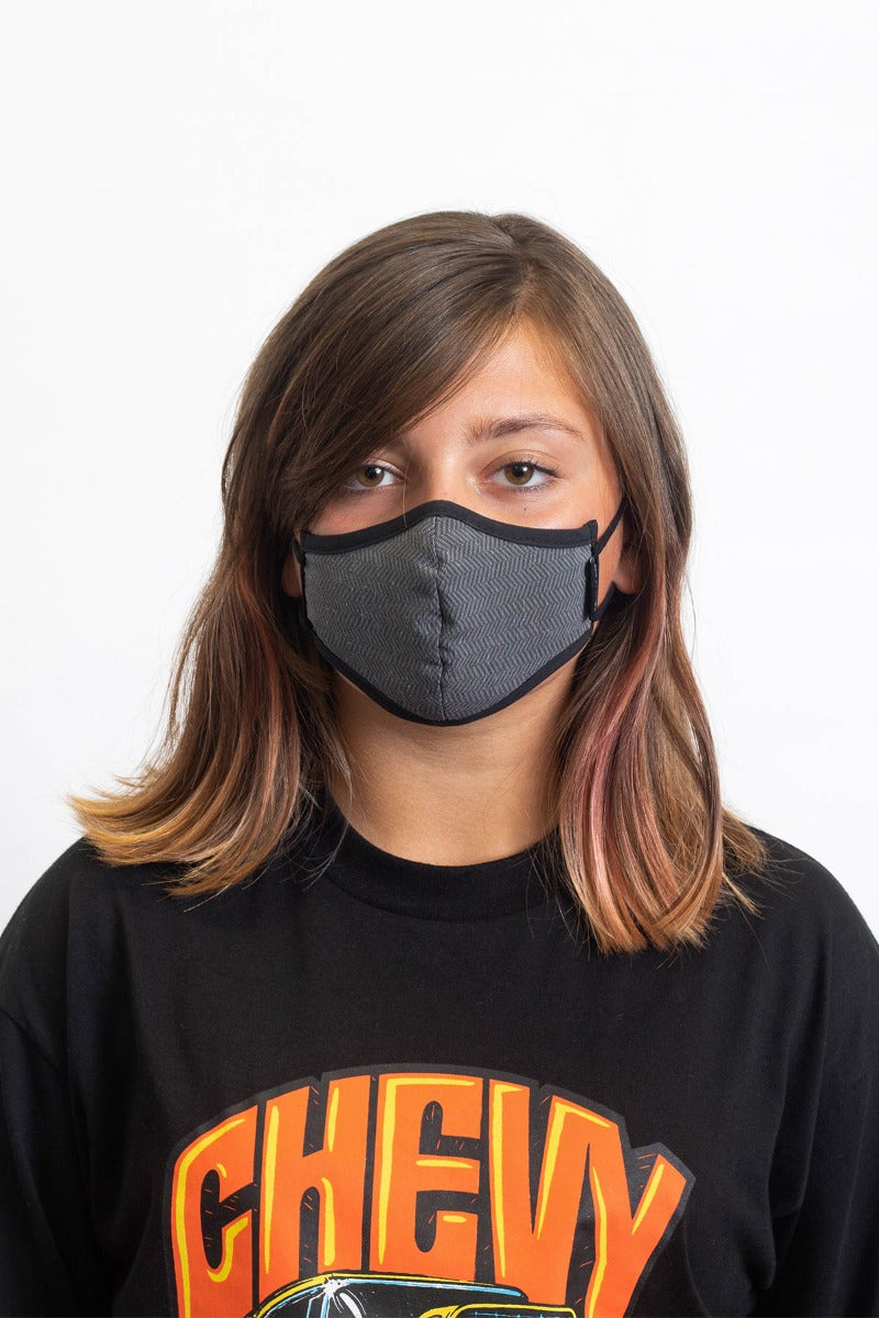 Brixton Youth Antimicrobial Maske Unisex Sort | 6402MGIFZ